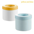 Ice Cube Mold 2 in 1 Ice Trays Large Silicone Ice Bucket Portable Frozen Drink Maker for Whiskey Beer Kitchen Tools